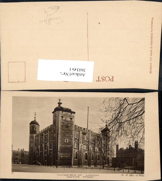 364361,Schloss Tower of London White Tower