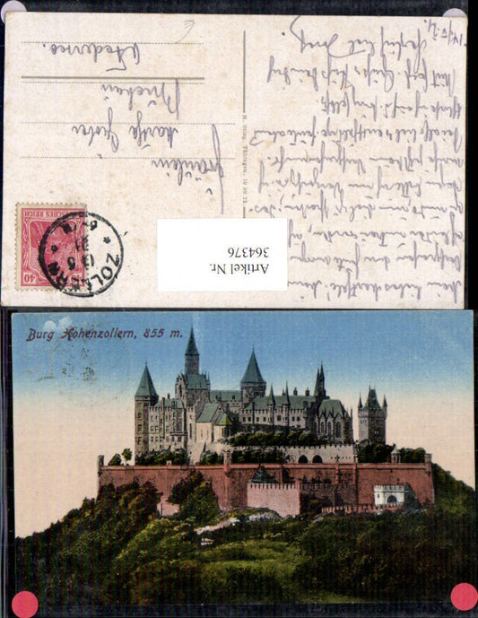 364376,Burg Hohenzollern