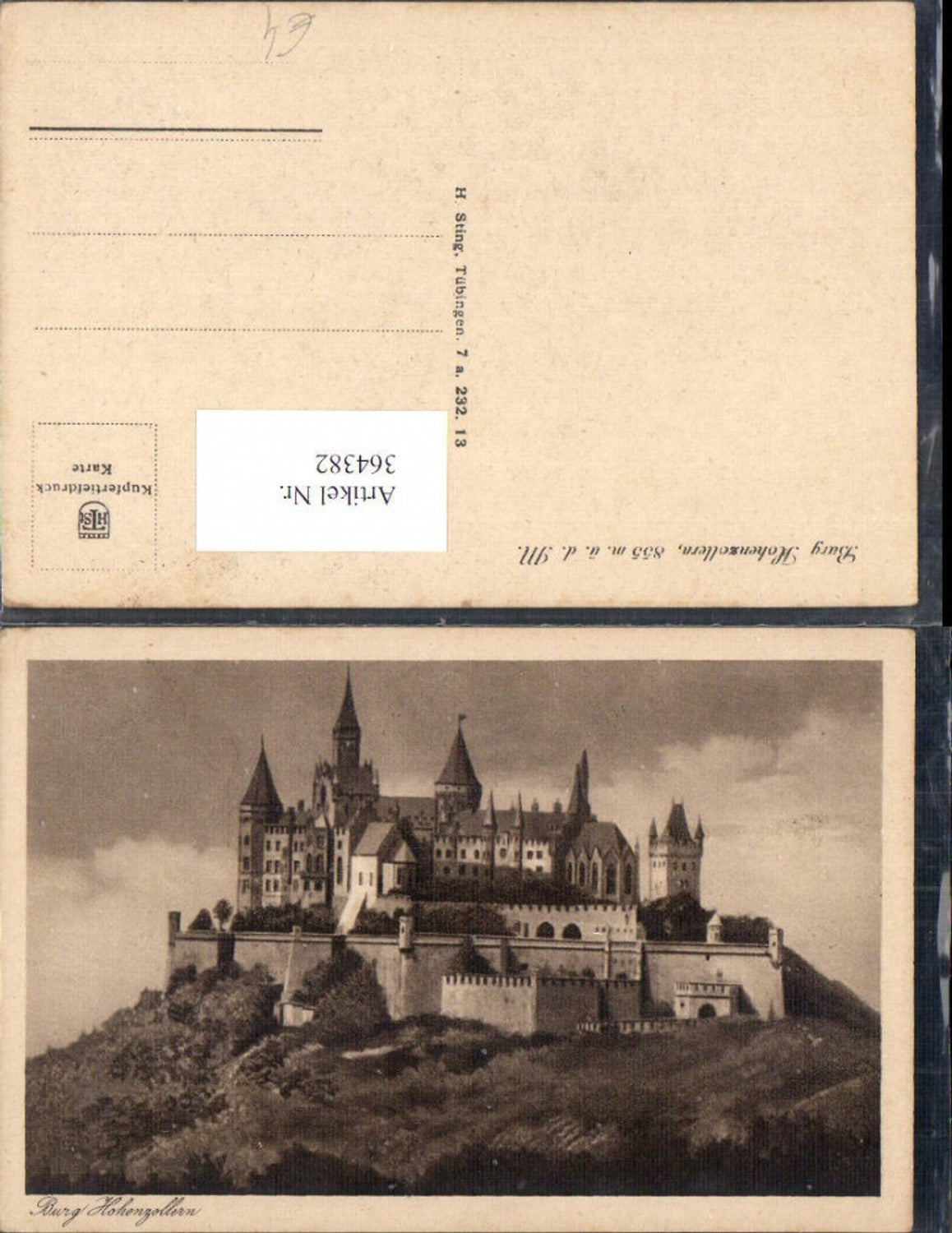 364382,Burg Hohenzollern