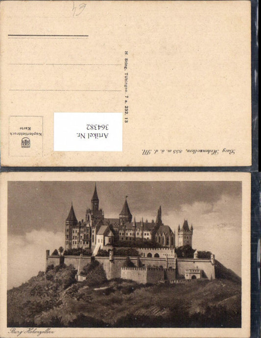 364382,Burg Hohenzollern