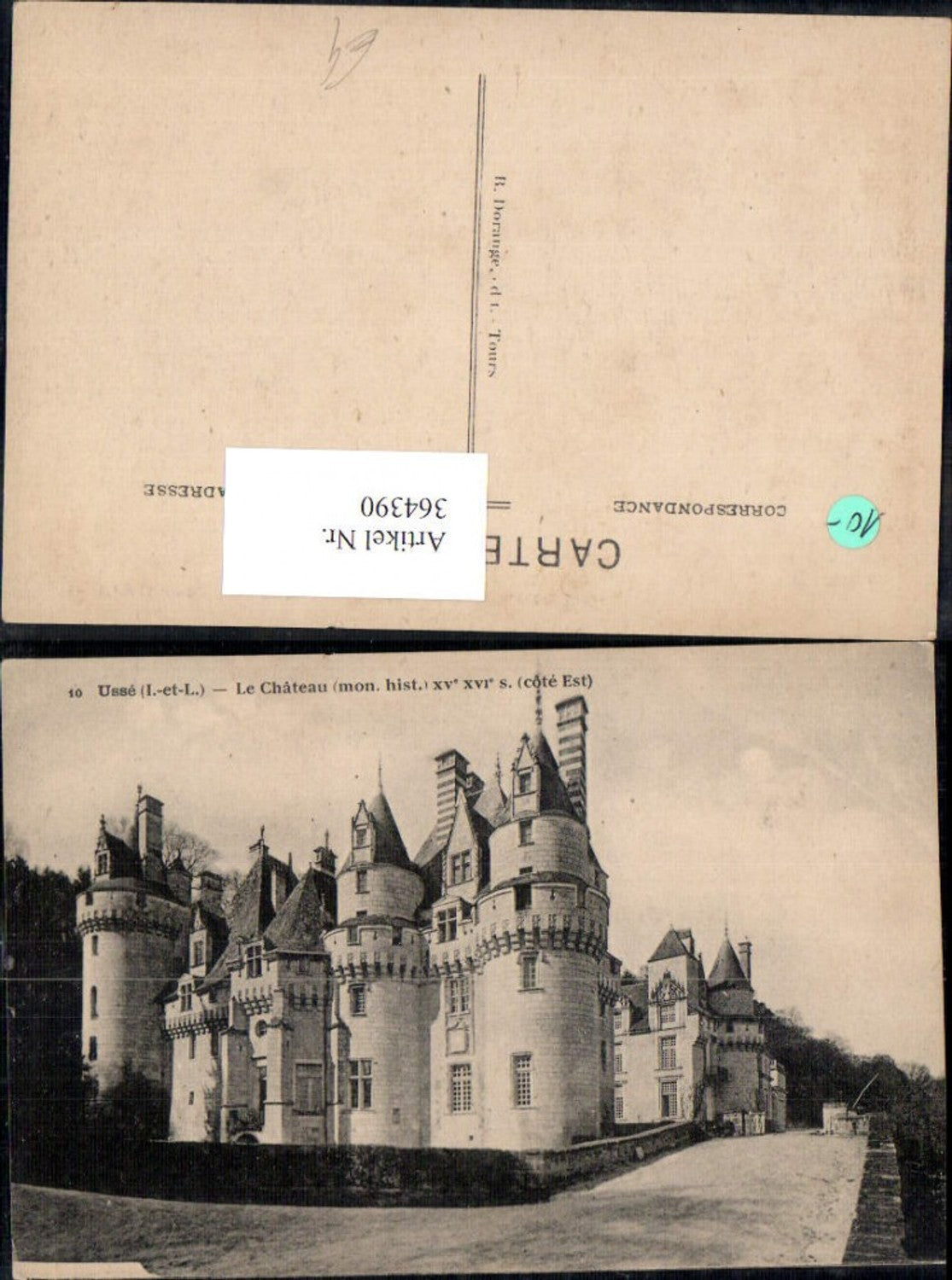 364390,Schloss Usse Le Chateau