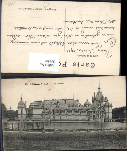 364405,Schloss Chantilly Le chateau