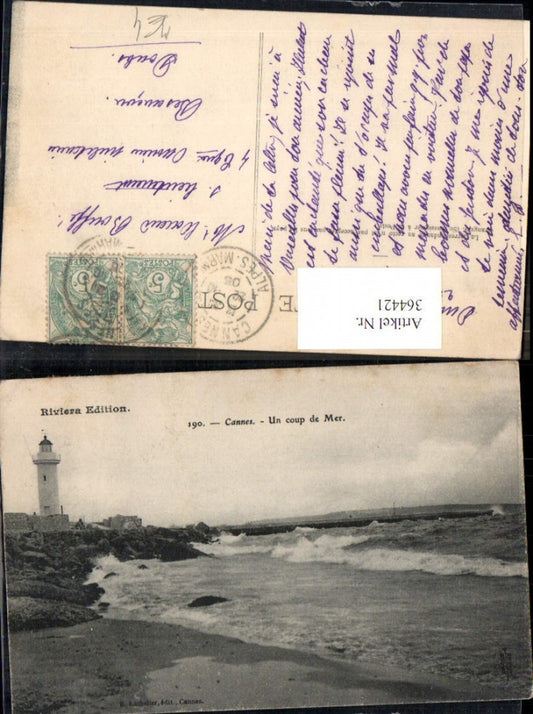 364421,Leuchtturm Riviera Cannes Un coup de Mer