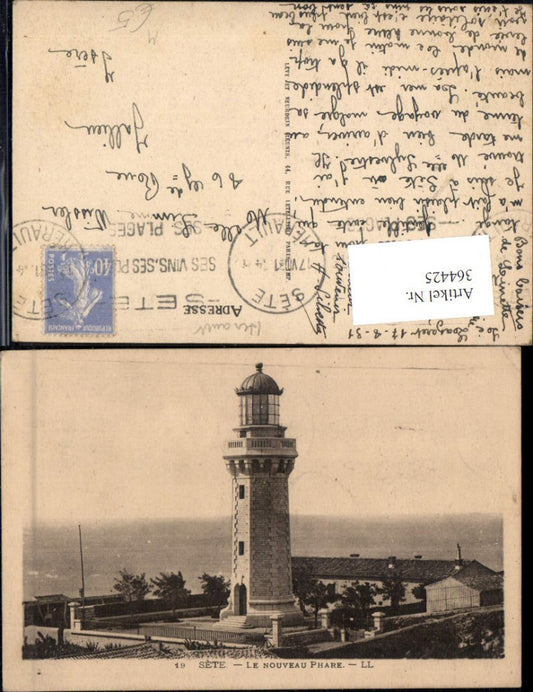 364425,Leuchtturm Sete Le Nouveau Phare