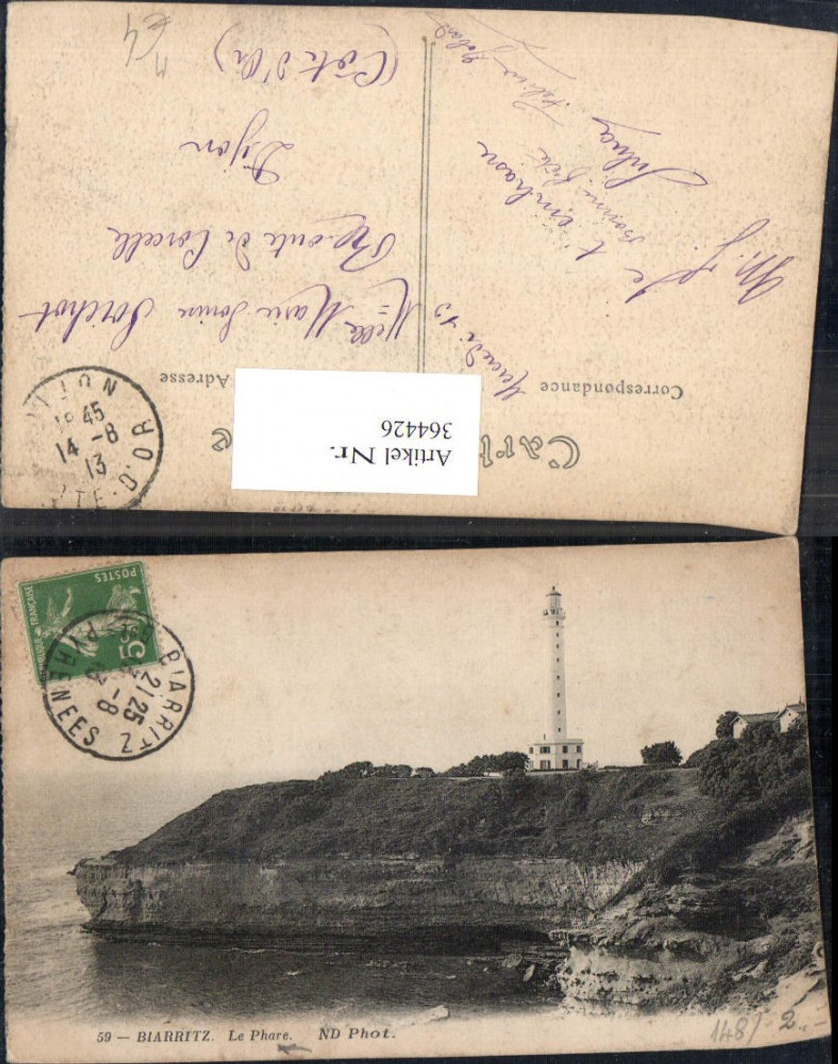 364426,Leuchtturm Biarritz Le Phare