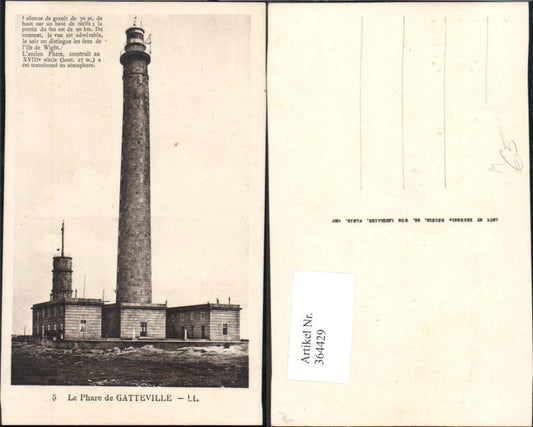 364429,Leuchtturm Le Phare de Gatteville Text