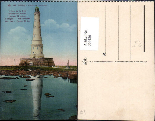 364430,Leuchtturm Royan Phare de Cordouan Text