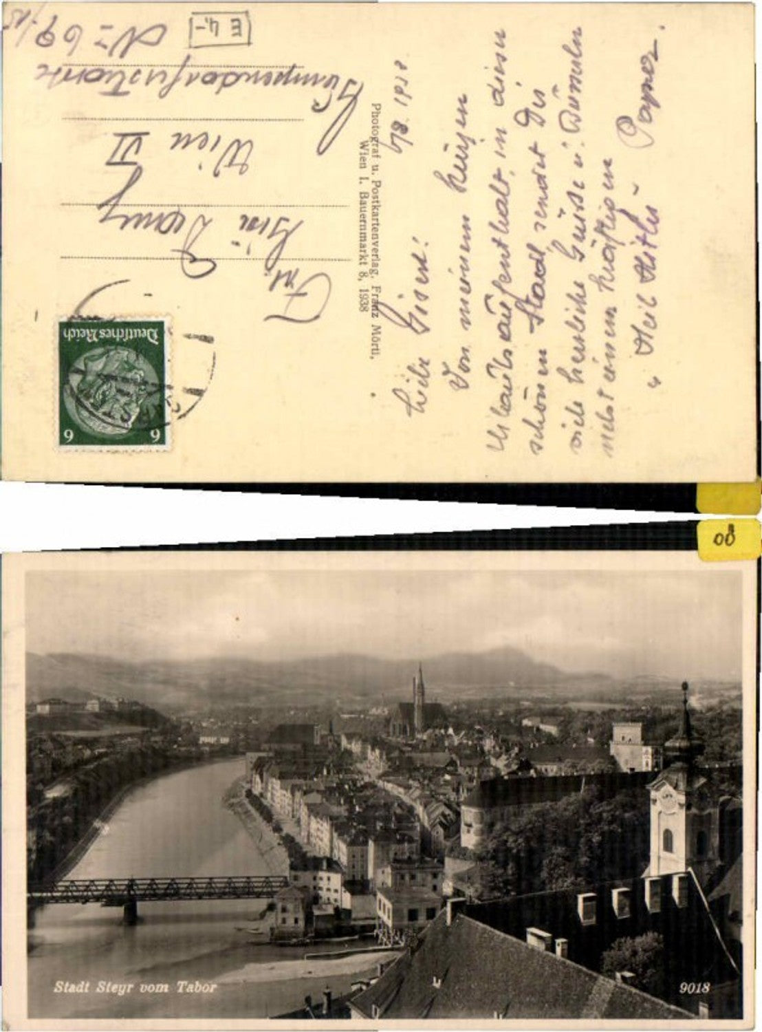 63196, City of Steyr from Tabor 1938