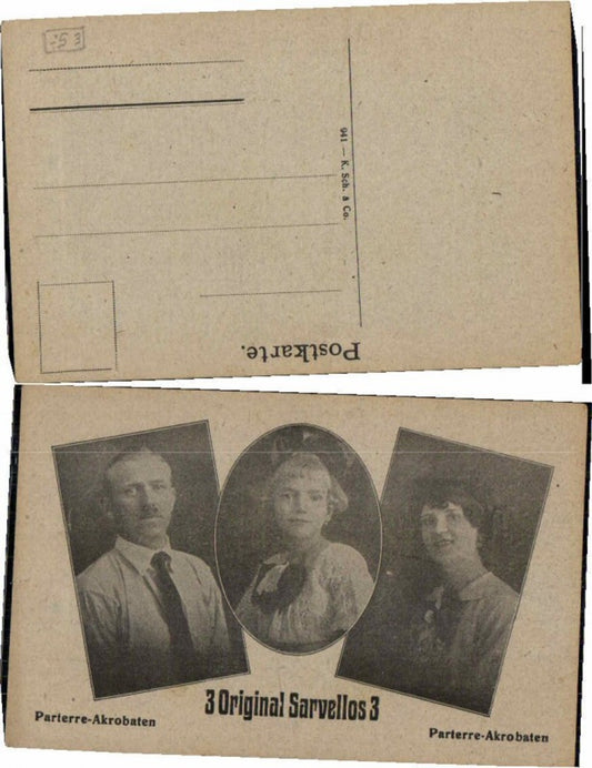 63264,Parterre Akrobaten Zirkus Sarvellos