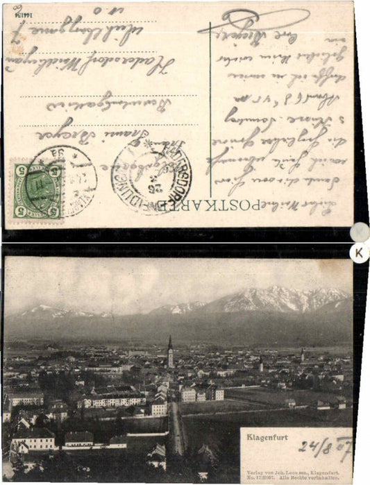 63450,Klagenfurt Totale 1905 pub Leon 172