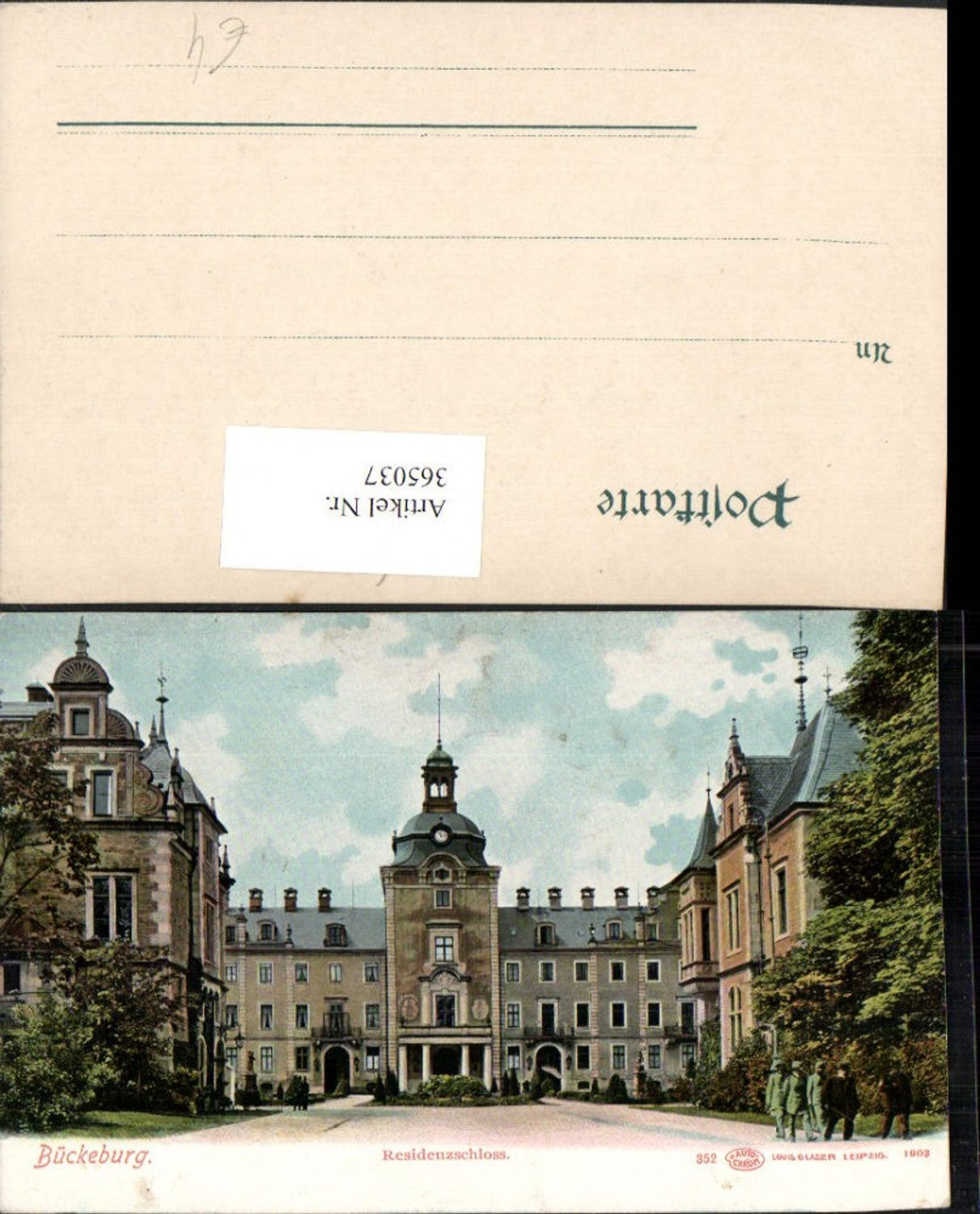 365037,Bückeburg Residenzschloss Schloss