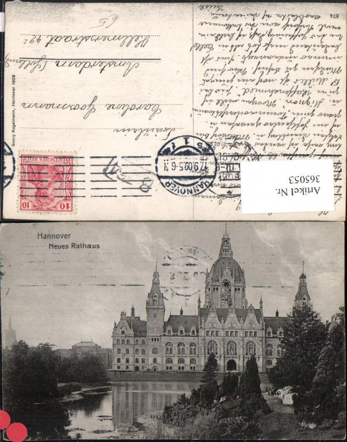 365053,Hannover Rathaus Gebäude