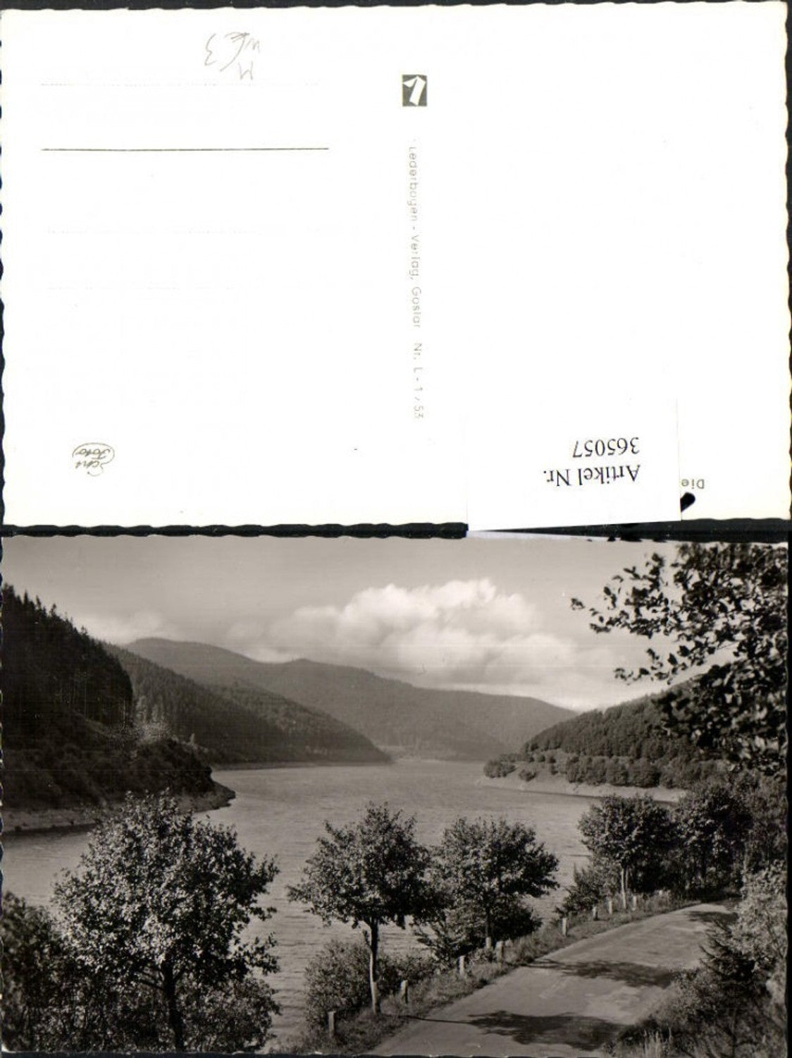 365057,Die Odertalsperre im Südharz b. Bad Lauterberg