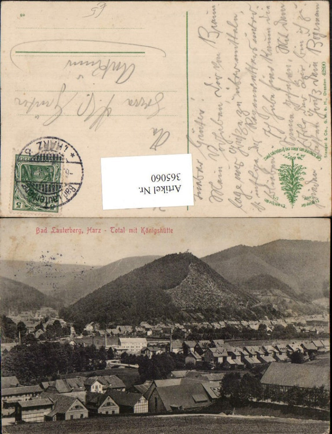 365060,Bad Lauterberg im Harz Totale m. Königshütte