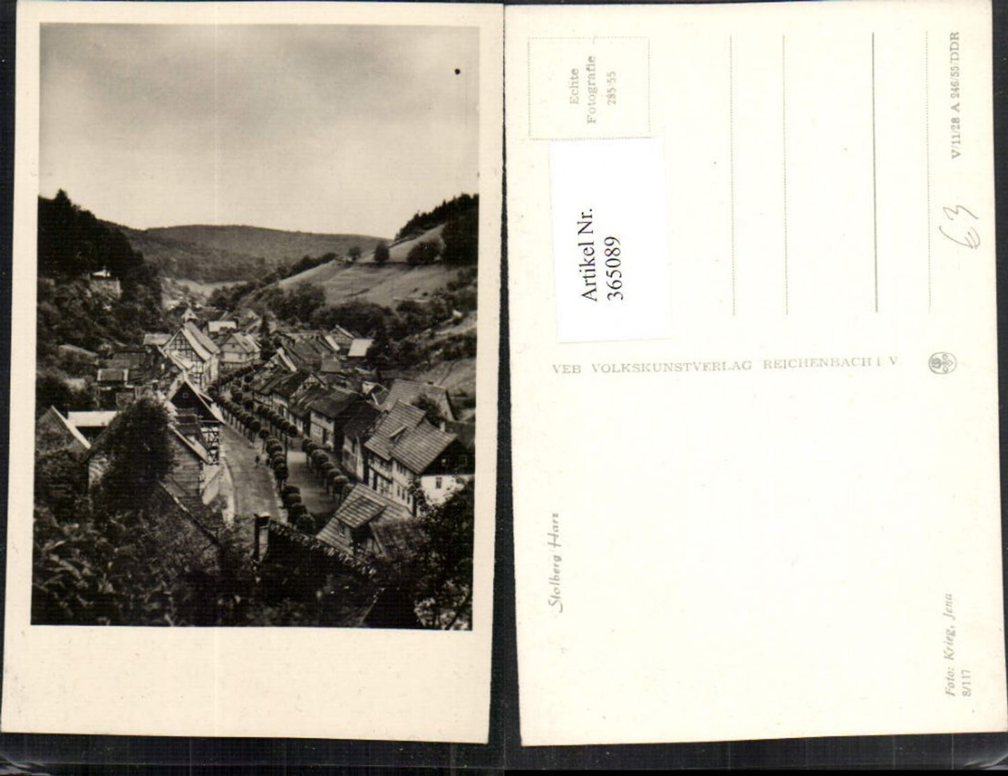 365089,Stolberg im Harz Totale pub VEB