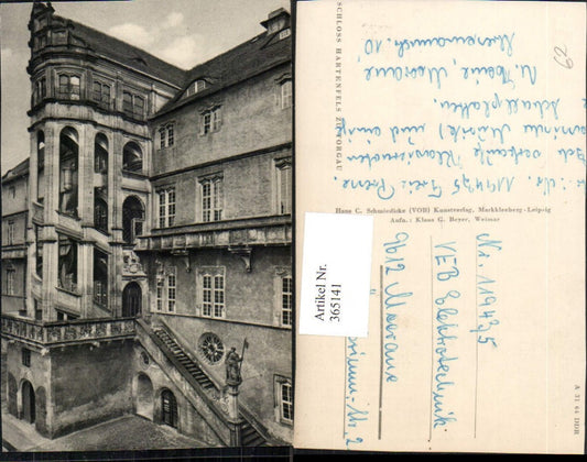365141,Torgau Schloss Hartenfels Wendeltreppe Stiege