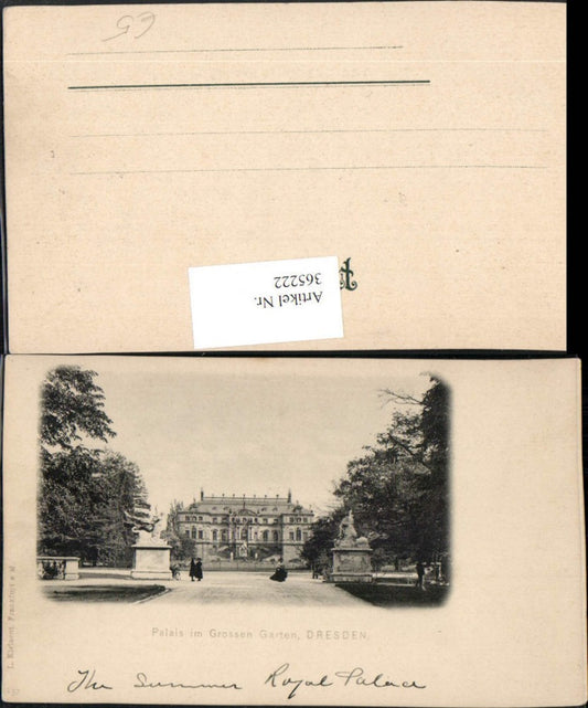 365222,Dresden Palais im Großen Garten