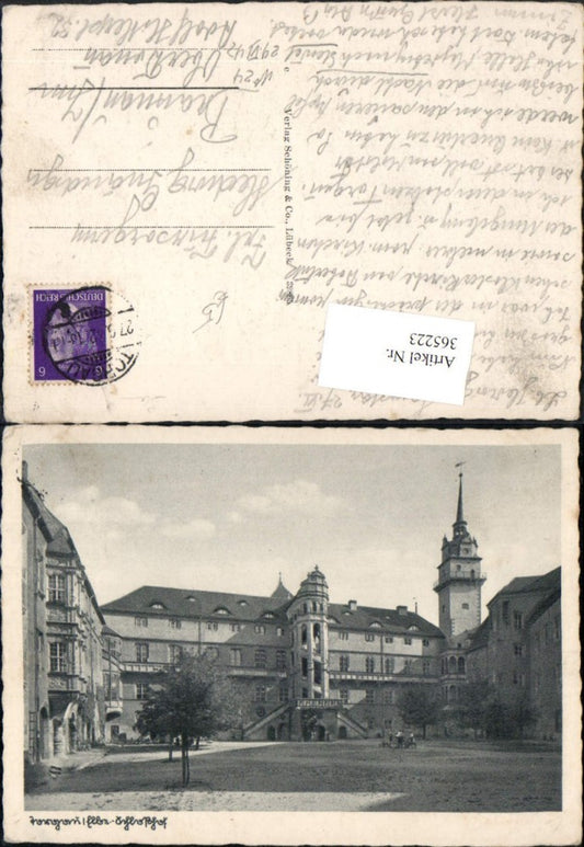 365223,Torgau an d. Elbe Schloss Schlosshof