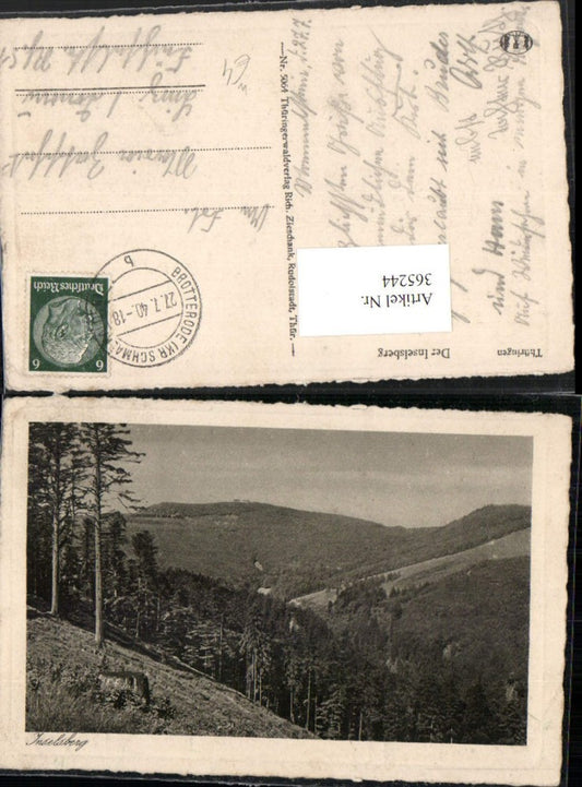 365244, The Inselsberg near Brotterode in Thuringia