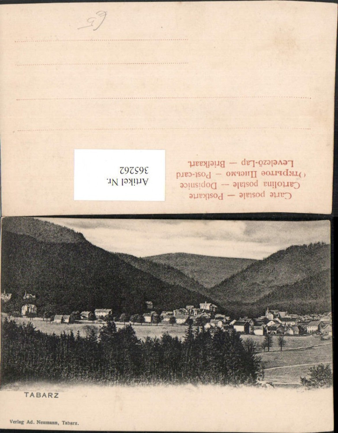 365262,Tabarz im Thüringer Wald Totale