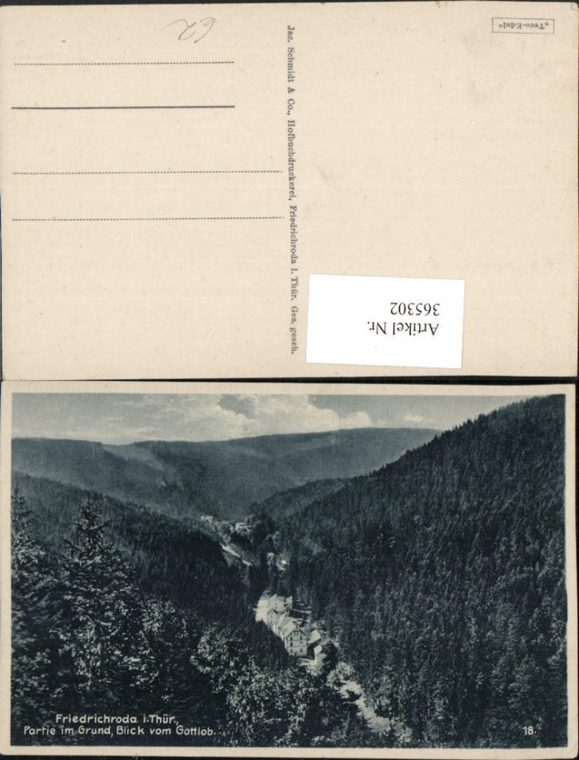 365302,Friedrichroda Partie im Grund vom Gottlob