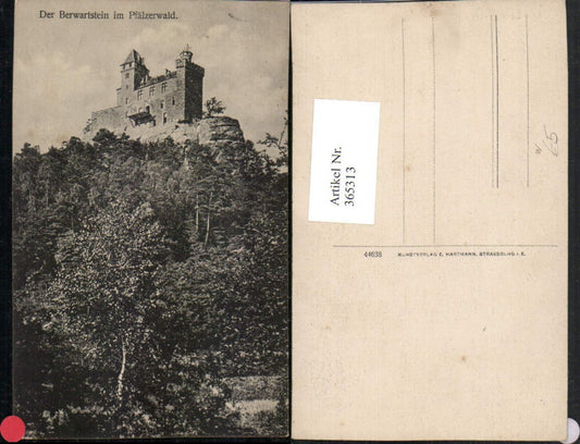365313,Burg Berwartstein im Pfälzerwald b. Erlenbach bei Dahn