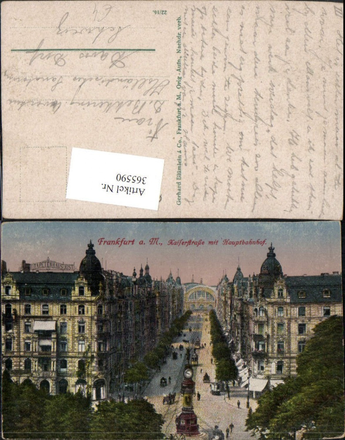 365590,Frankfurt am Main Kaiserstraße m. Hauptbahnhof