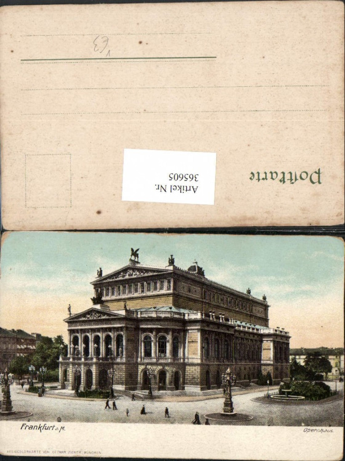 365605,Frankfurt am Main Opernhaus Oper Gebäude pub Ottmar Zieher