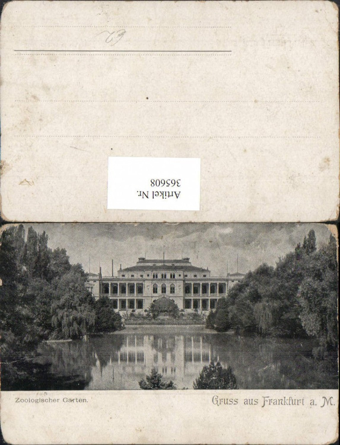365608,Gruß aus Frankfurt am Main Zoologischer Garten