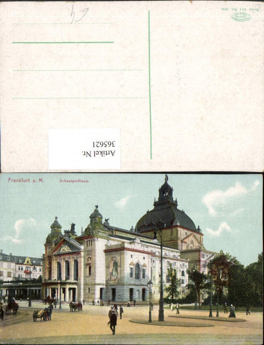 365621,Frankfurt am Main Schauspielhaus Gebäude