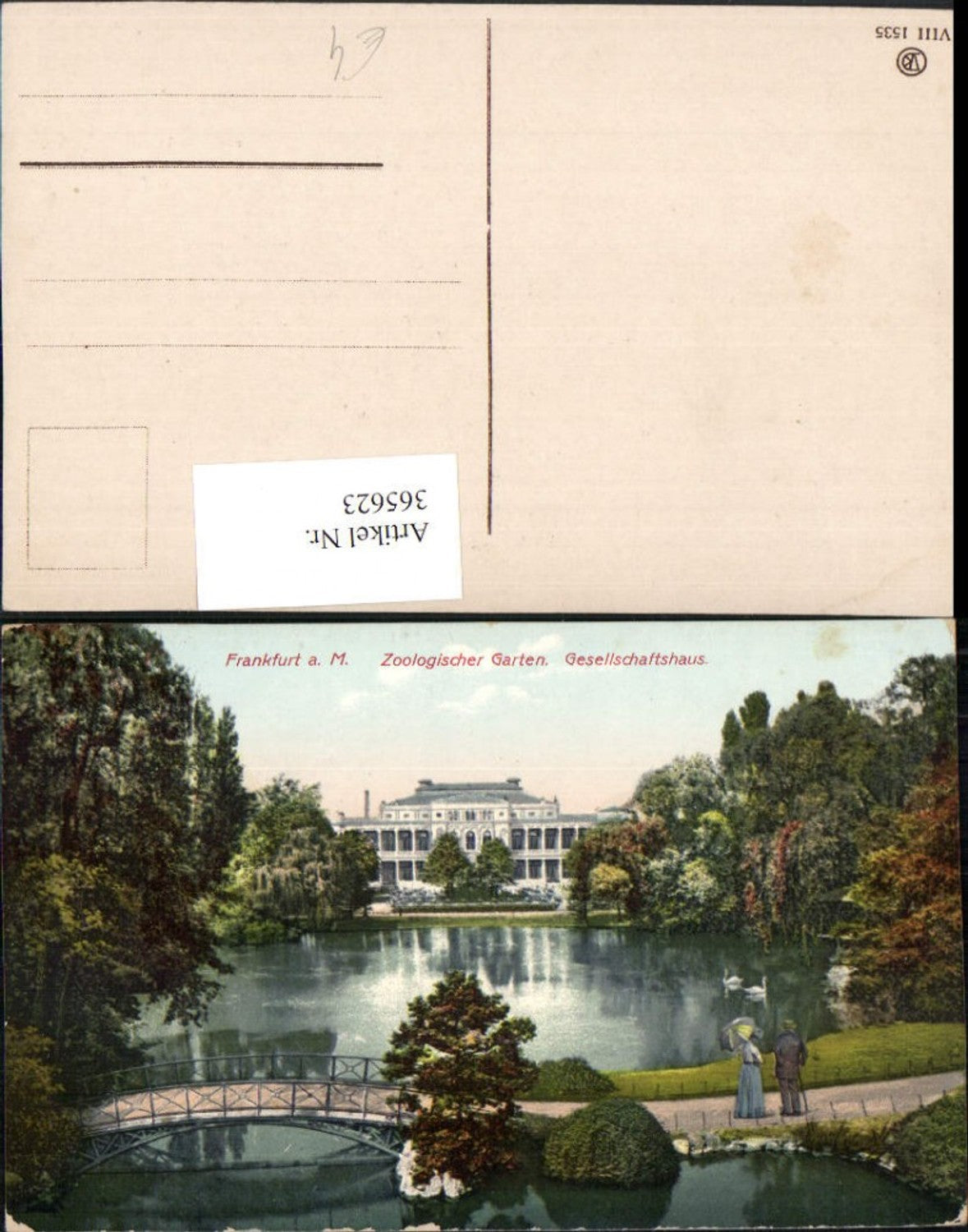 365623,Frankfurt am Main Zoologischer Garten Gesellschaftshaus Brücke