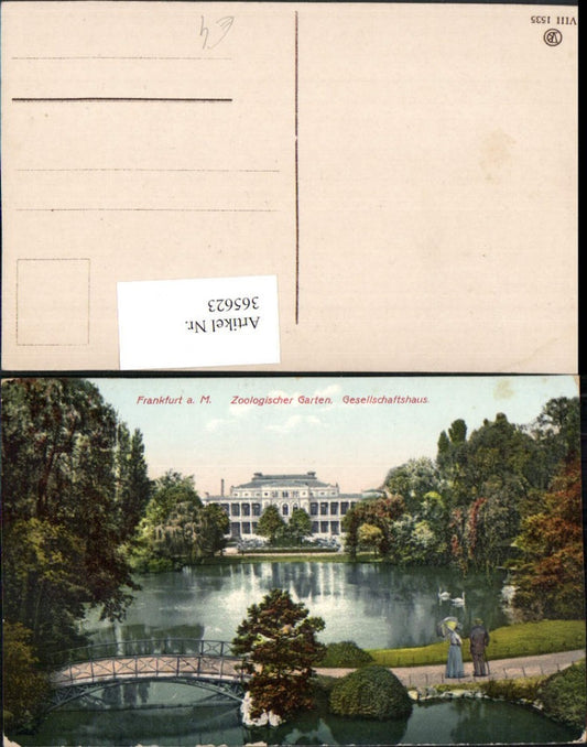 365623,Frankfurt am Main Zoologischer Garten Gesellschaftshaus Brücke
