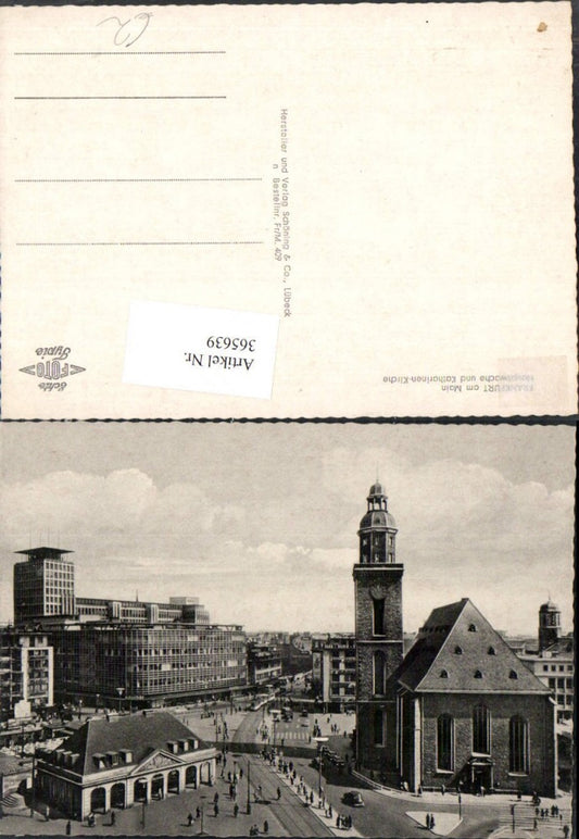 365639,Frankfurt am Main Hauptwache u. Katharinen-Kirche
