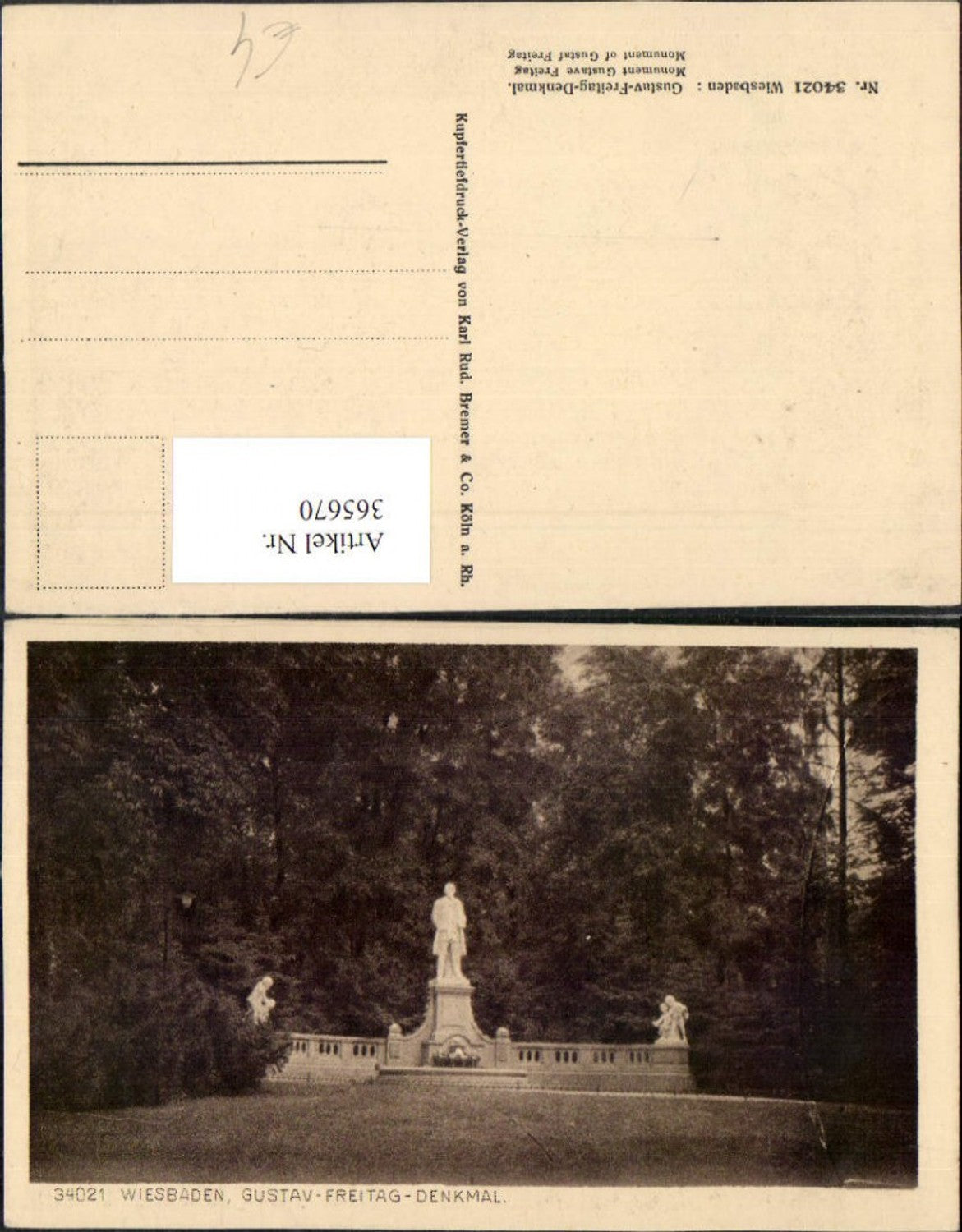 365670,Wiesbaden Gustav-Freitag-Denkmal