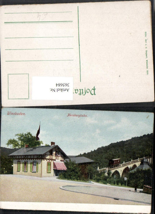 365684,Wiesbaden Nerobergbahn Zahnradbahn