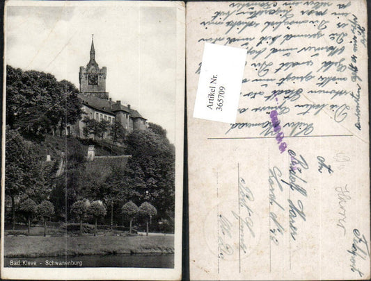 365709,Bad Kleve Schwanenburg Burg