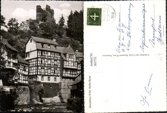 365732,Monschau in d. Eifel Haller-Ruine