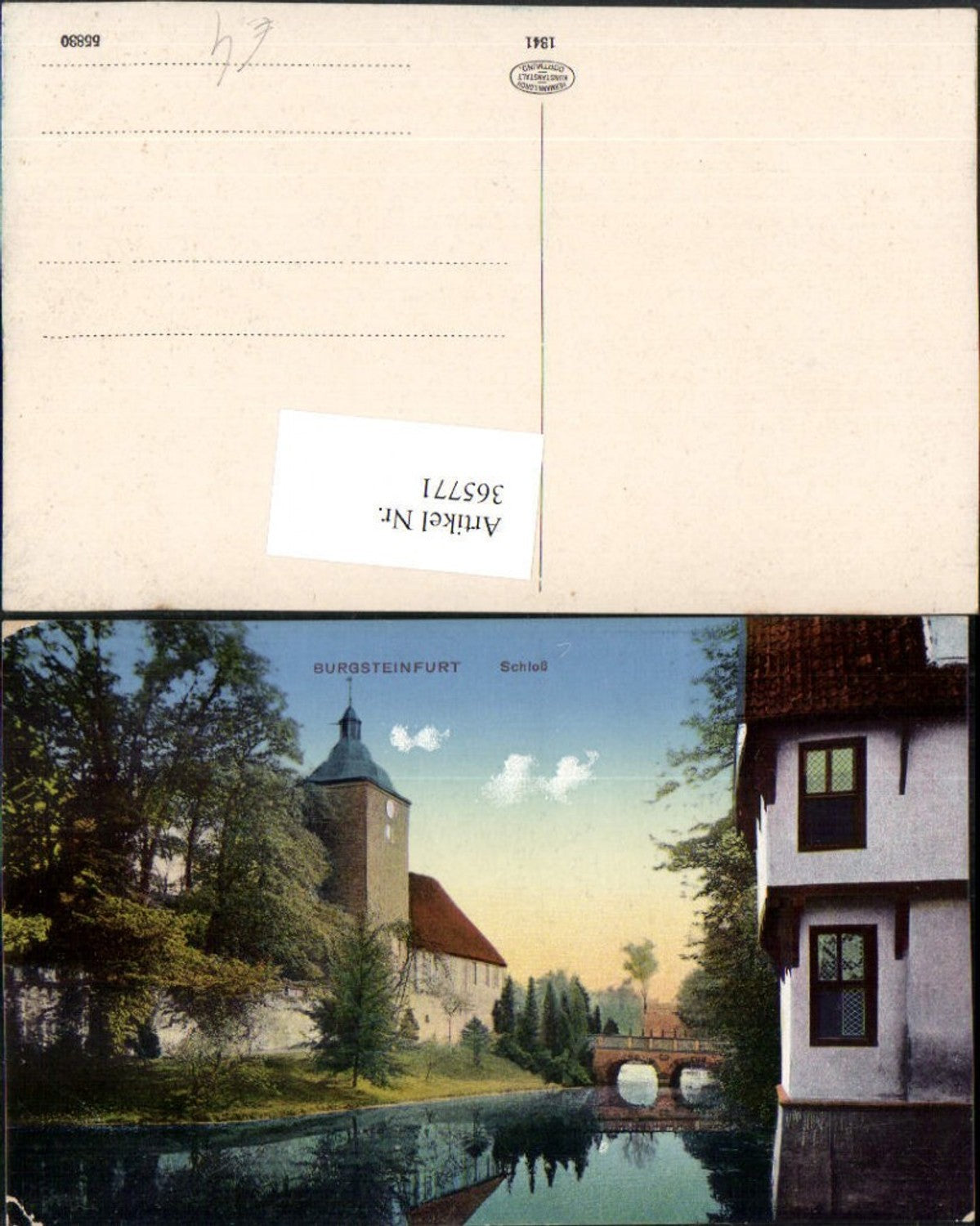 365771,Burgsteinfurt Schloss b. Steinfurt Brücke