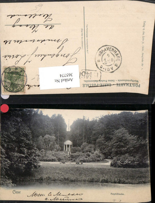 365774,Cleve Kleve Amphitheater Tempel