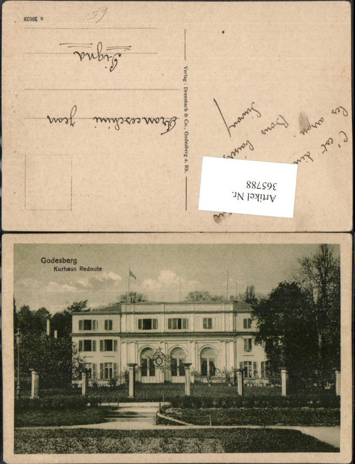 365788,Bonn Godesberg Kurhaus Redoute
