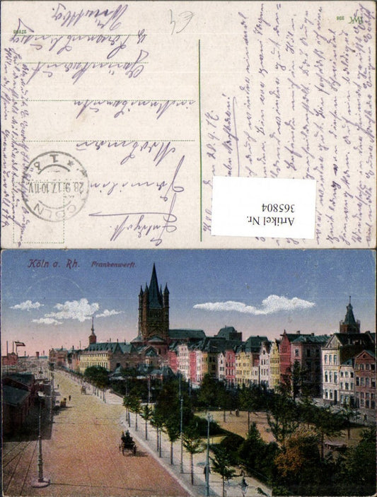 365804,Köln am Rhein Frankenwerft Teilansicht