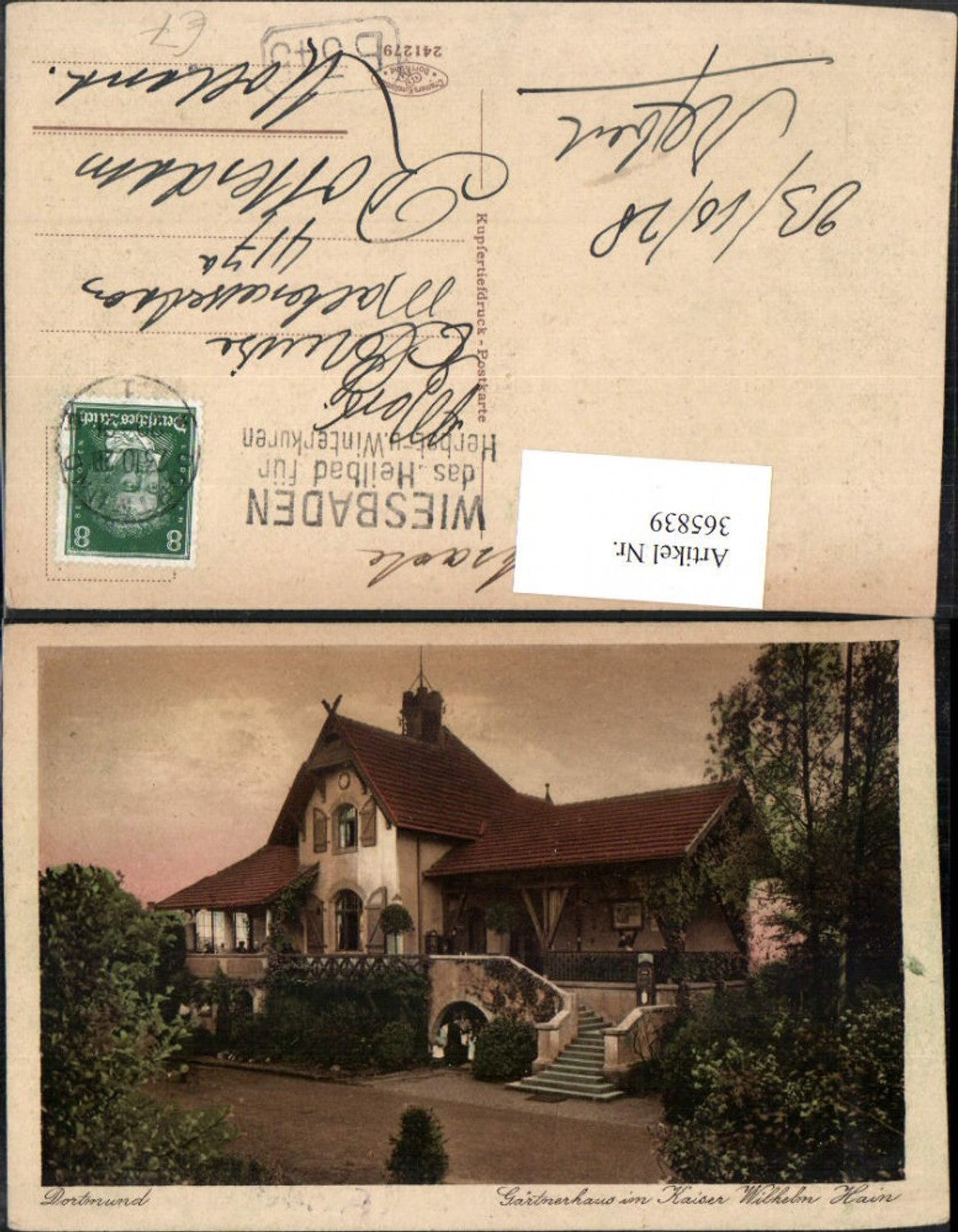 365839,Dortmund Gärtnerhaus im Kaiser Wilhelm Hain