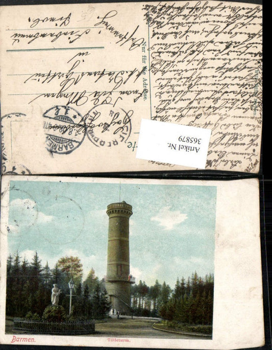 365879,Wuppertal Barmen Tölleturm Turm