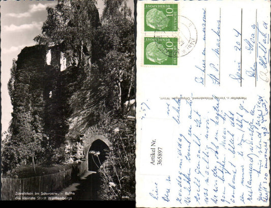 365897, Zavelstein in the Black Forest, Ruins 