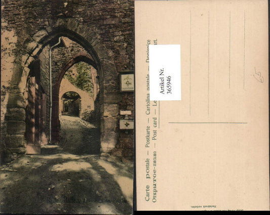 365946, Baden-Baden Old Castle Portal