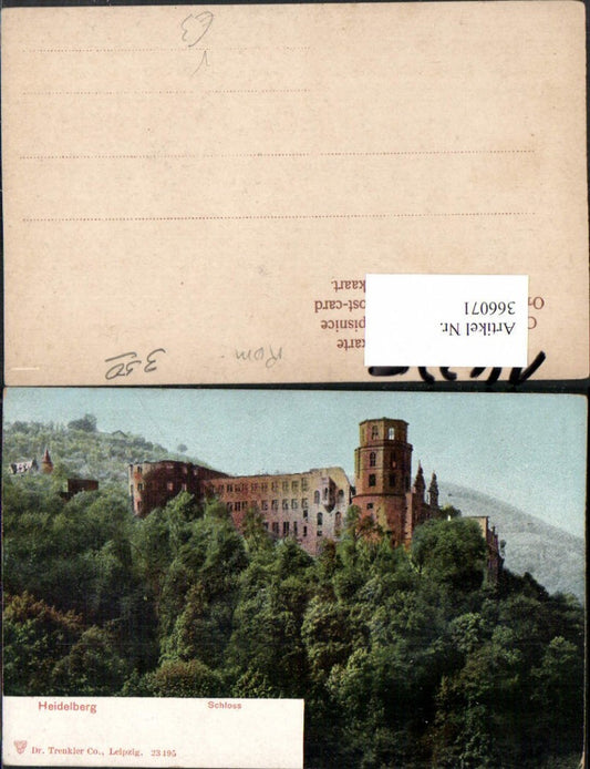 366071,Heidelberg Schloss pub Trenkler &amp; Co 23195