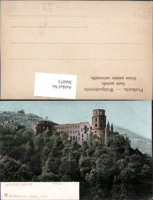 366073,Heidelberg Schloss pub Trenkler &amp; Co 23195
