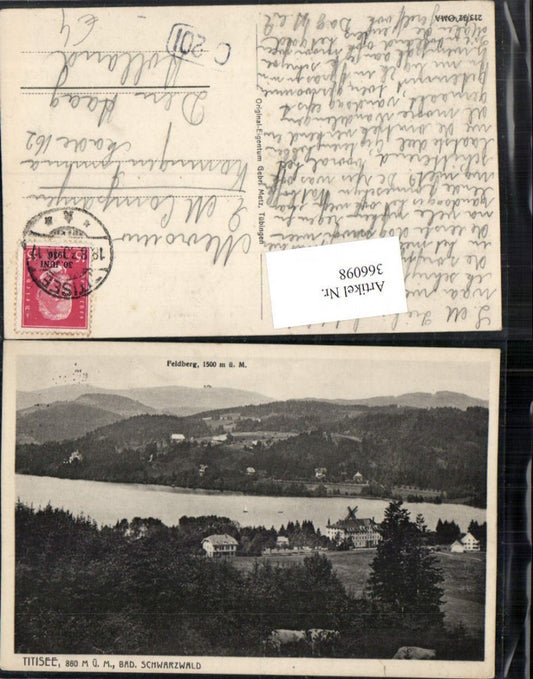 366098,Titisee See im Schwarzwald m. Feldberg