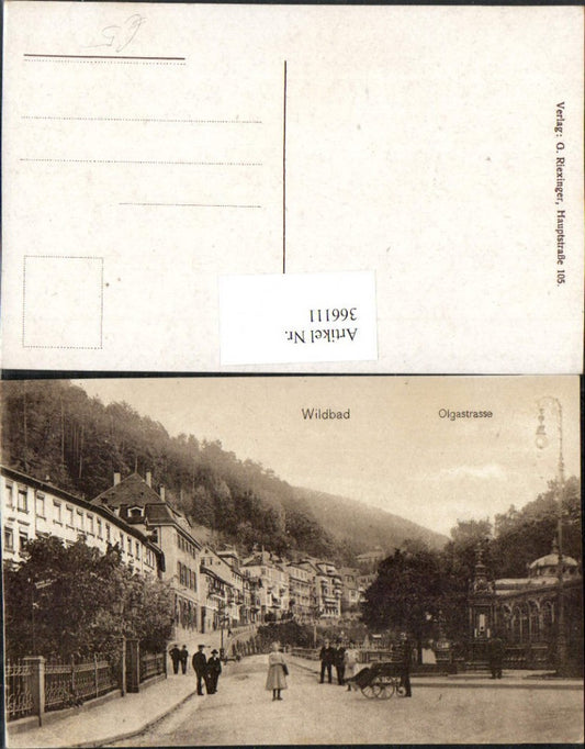 366111, Bad Wildbad Olgastraße street view
