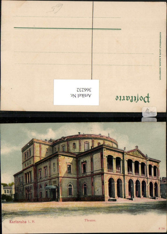366232, Karlsruhe Theatre Building